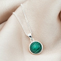 Gemina Malachiet Ketting