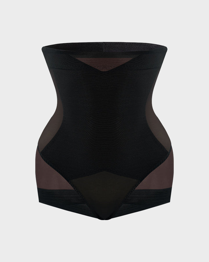 High Waist Mesh Tummy Control Push-up Corrigerend Broekje