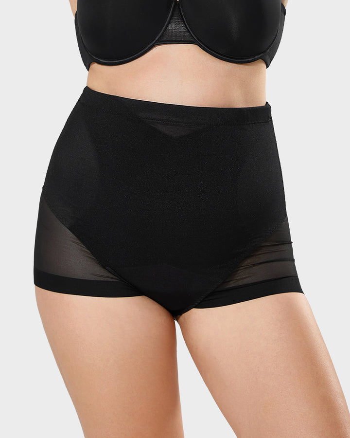 High Waist Mesh Tummy Control Push-up Corrigerend Broekje
