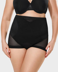 High Waist Mesh Tummy Control Push-up Corrigerend Broekje