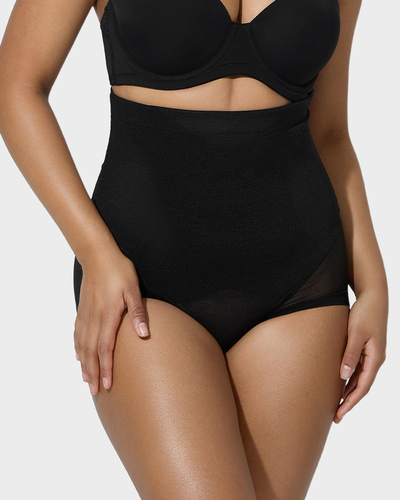 High Waist Mesh Tummy Control Push-up Corrigerend Broekje