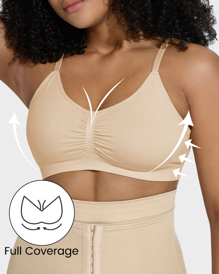 Draadloze Sculpt BH met volledige dekking en zonder vulling voor dames