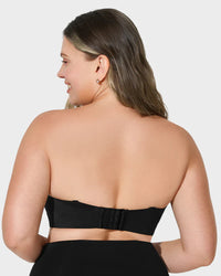 Ondersteunende Antislip Bandeau Beha met Afneembare Bandjes