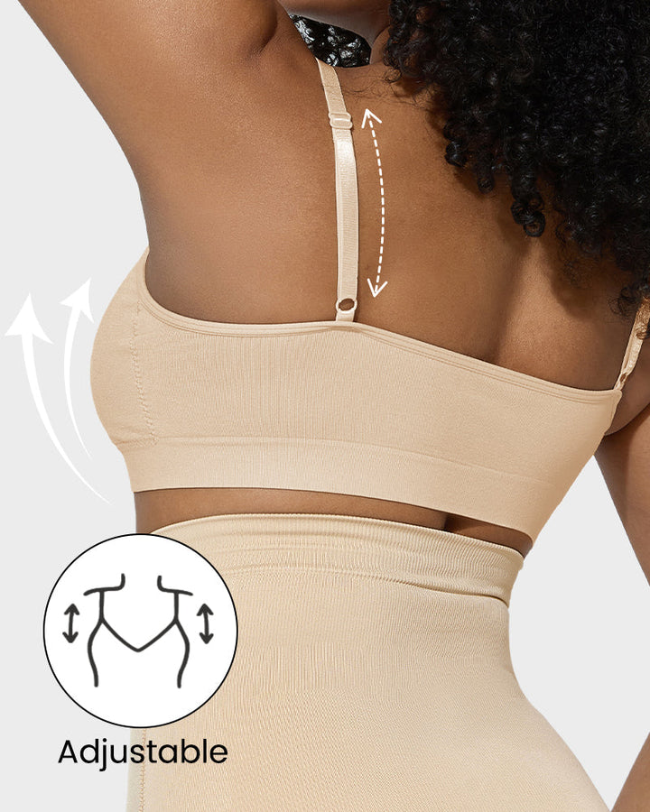 Draadloze Sculpt BH met volledige dekking en zonder vulling voor dames