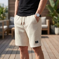 Porto Shorts met Textuur