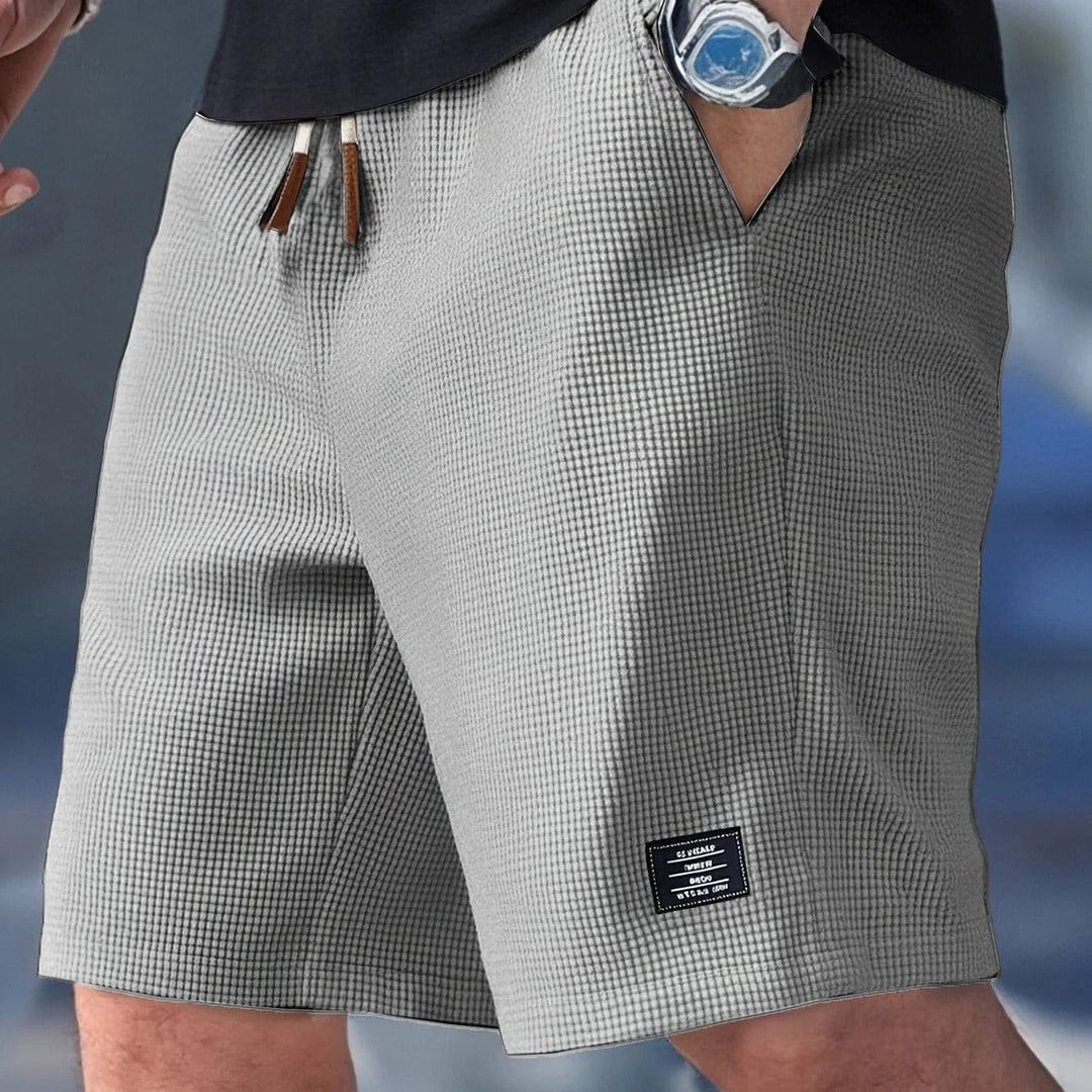 Porto Shorts met Textuur