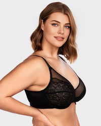 Minimizer BH met volledige bedekking en kant - Petal