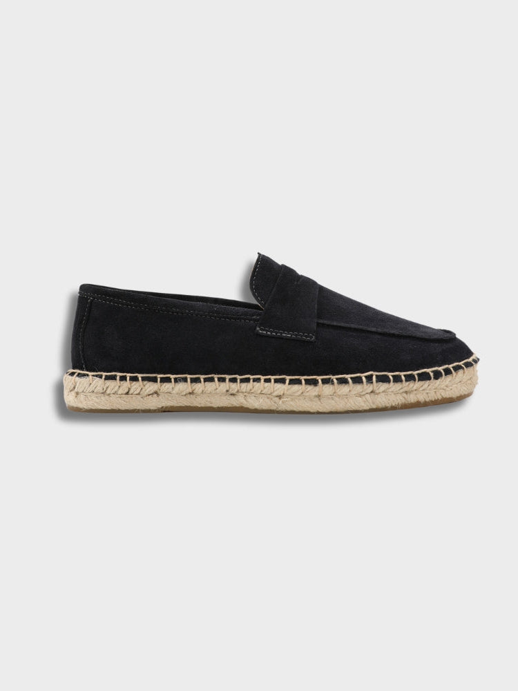 Cannes Suède Espadrille Loafers