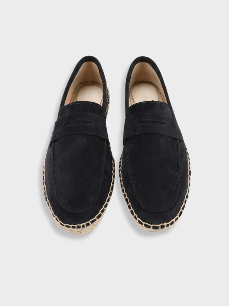 Cannes Suède Espadrille Loafers