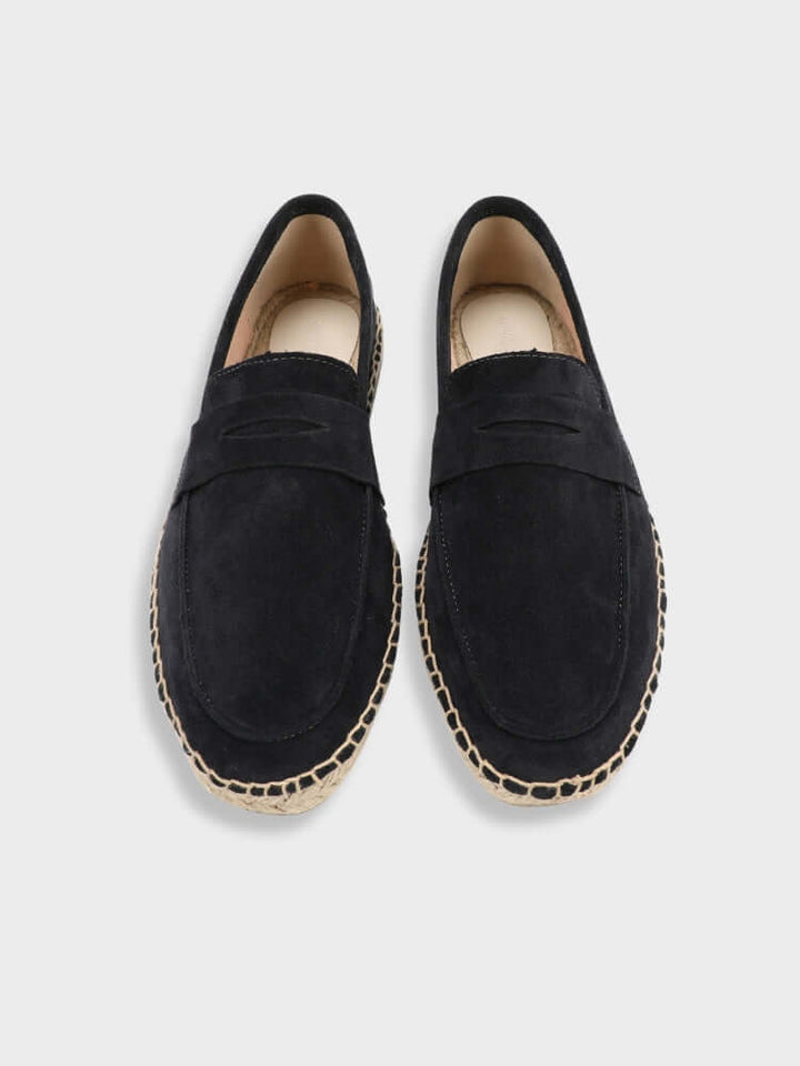 Cannes Suède Espadrille Loafers