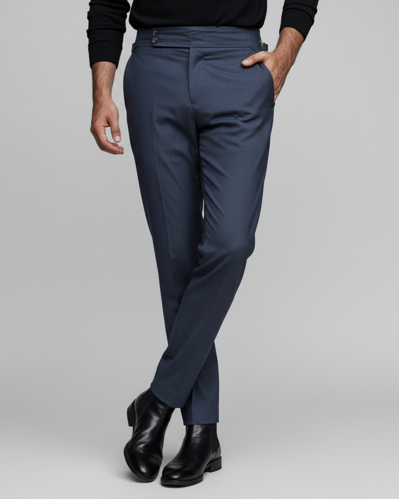 Grant Getailleerde Broek met Hoge Taille