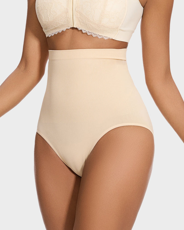 Corrigerend slipje met hoge taille (2 stuks)