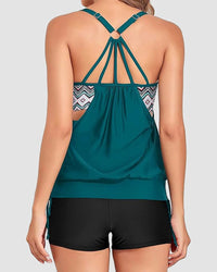 Dames Tankini Badpakken Tweedelig Buikcorrigerend Badmode