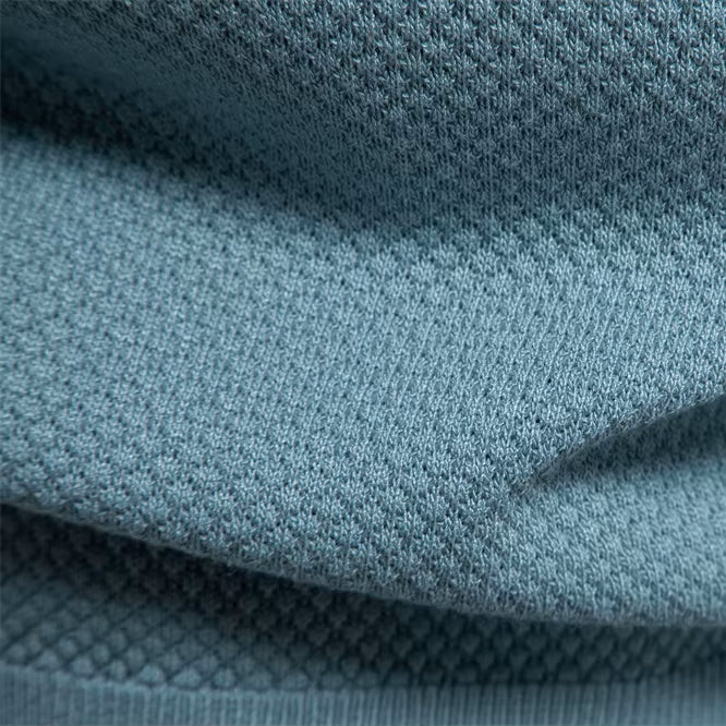 Lugano Getextureerd V-Hals Poloshirt