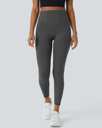 Hoge Taille Butt Lifting Buikcontrole Zijvak Shaping Training Legging