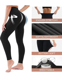 Hoge Taille Butt Lifting Buikcontrole Zijvak Shaping Training Legging