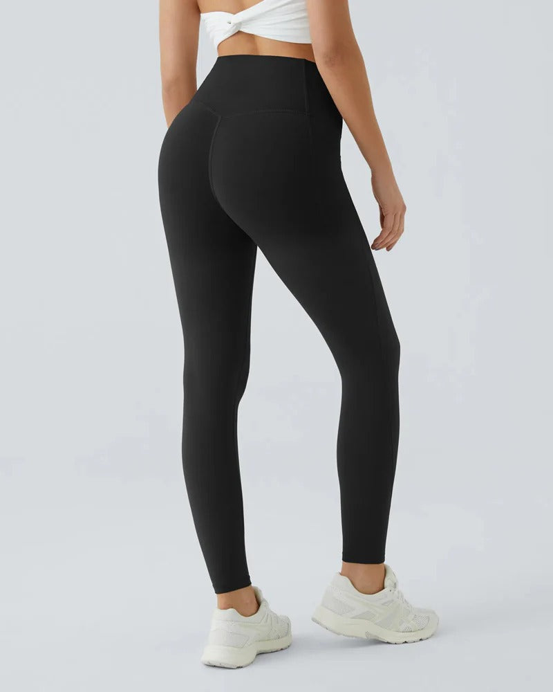 Hoge Taille Butt Lifting Buikcontrole Zijvak Shaping Training Legging