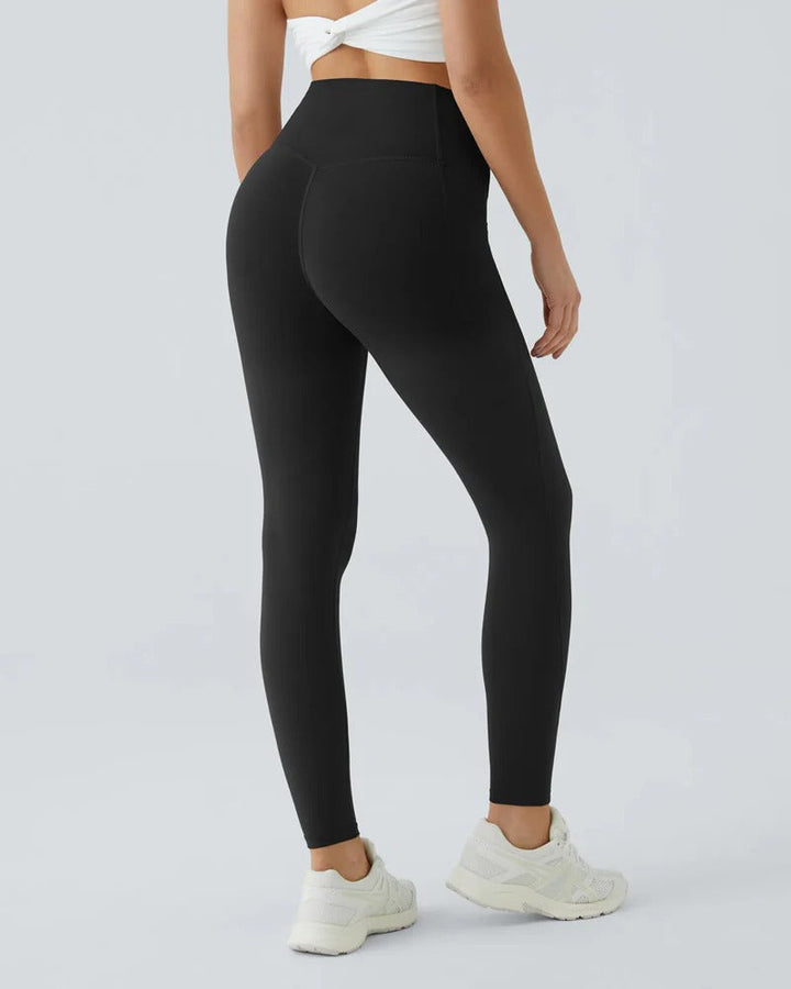 Hoge Taille Butt Lifting Buikcontrole Zijvak Shaping Training Legging