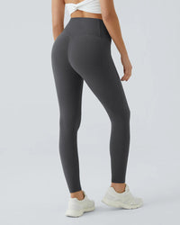 Hoge Taille Butt Lifting Buikcontrole Zijvak Shaping Training Legging