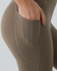 Hoge Taille Butt Lifting Buikcontrole Zijvak Shaping Training Legging