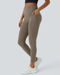 Hoge Taille Butt Lifting Buikcontrole Zijvak Shaping Training Legging