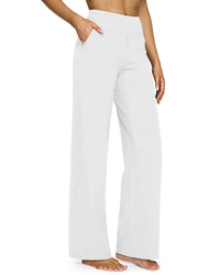 Losse Hoge Taille Zakelijke Casual Broek Yogabroek