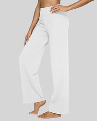 Losse Hoge Taille Zakelijke Casual Broek Yogabroek