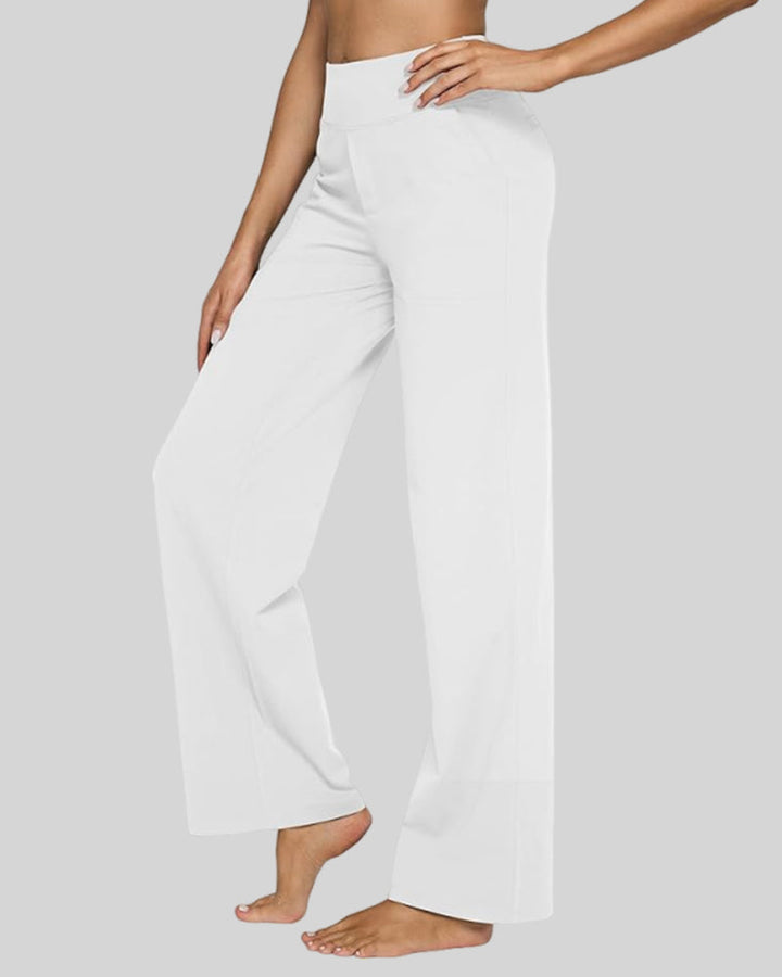 Losse Hoge Taille Zakelijke Casual Broek Yogabroek