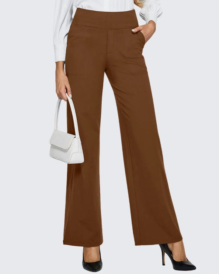 Losse Hoge Taille Zakelijke Casual Broek Yogabroek